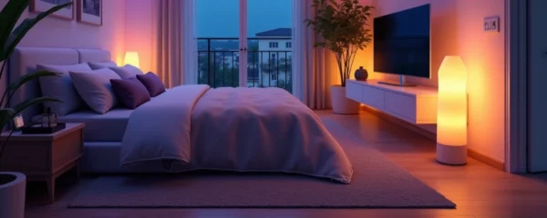 éclairage connecté